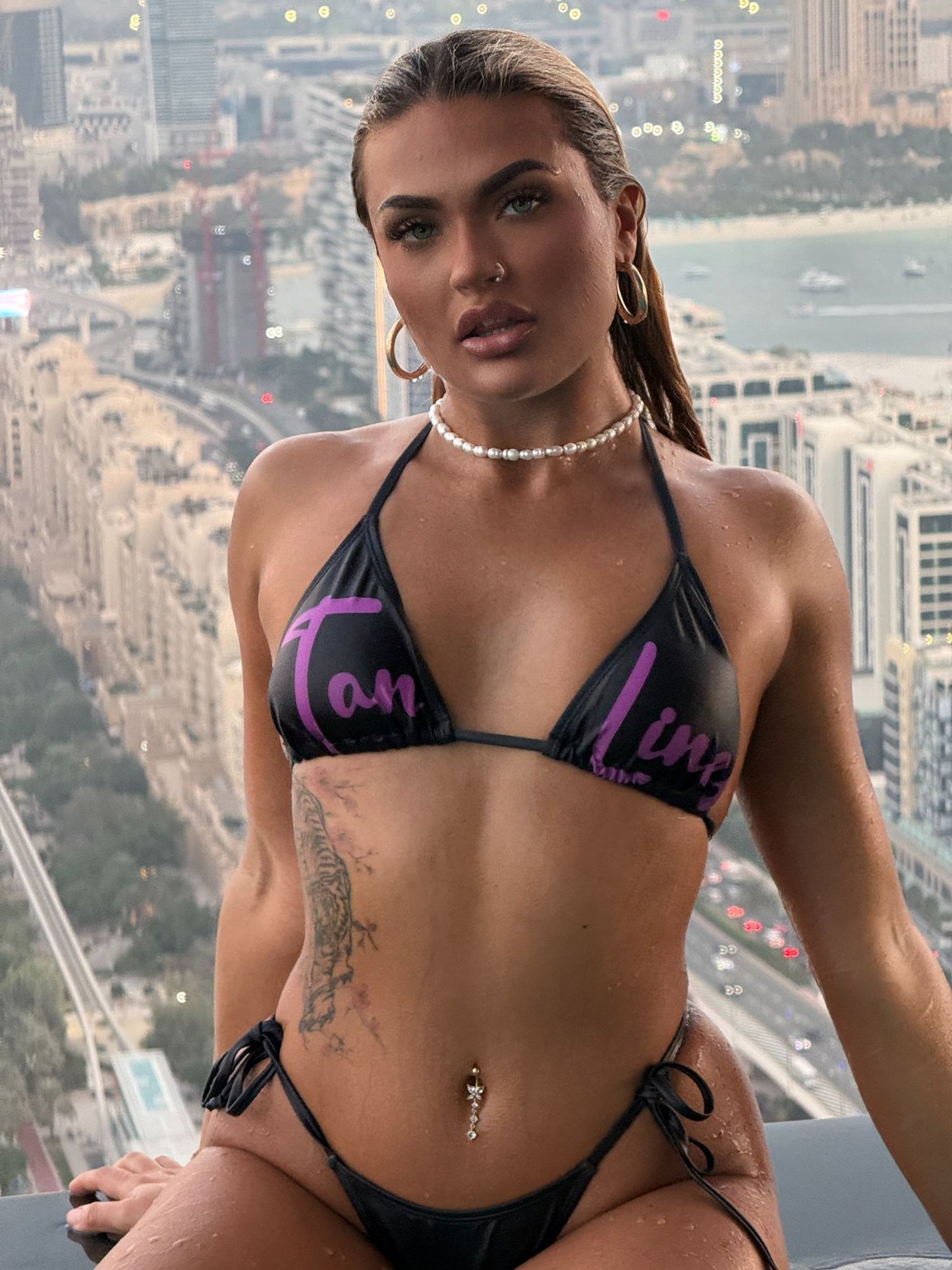 BLACK & PINK BIKINI