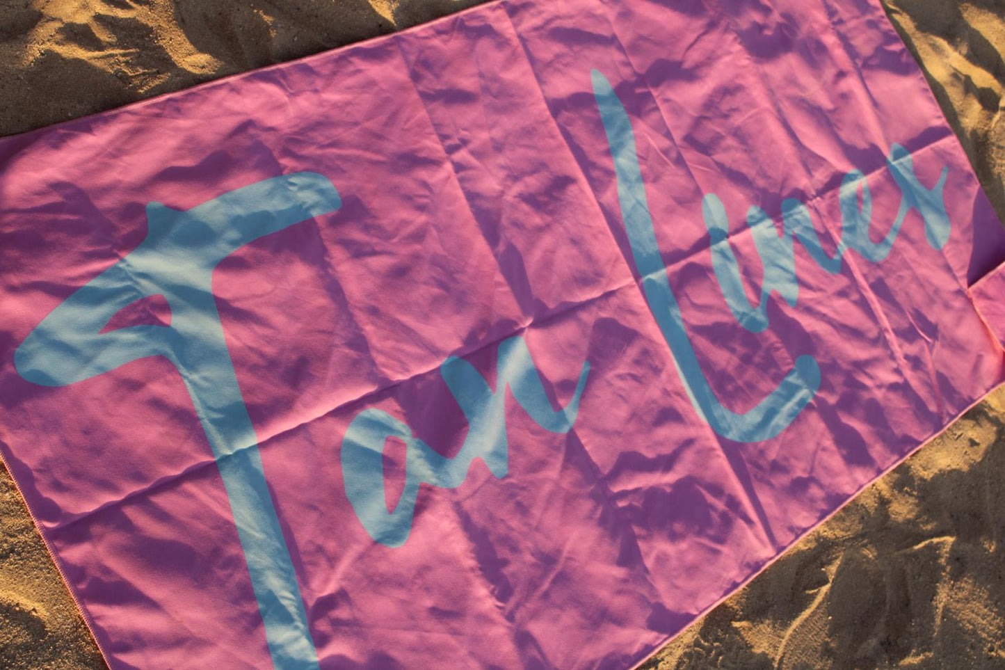 PINK BEACH TOWEL